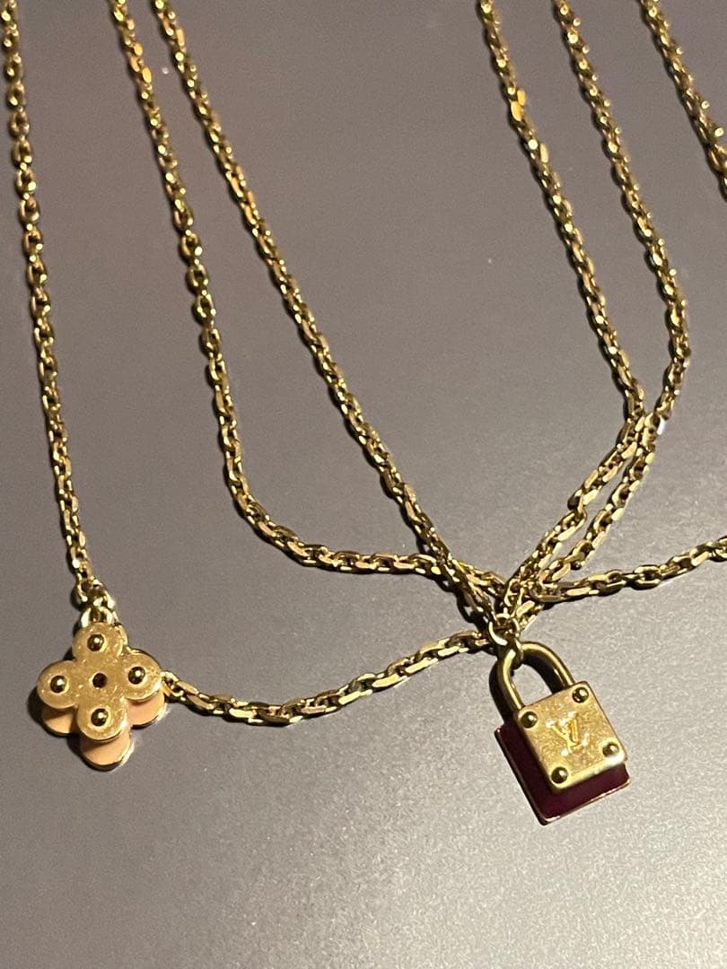 ルイヴィトンネックレス コリエスウィートチャーム