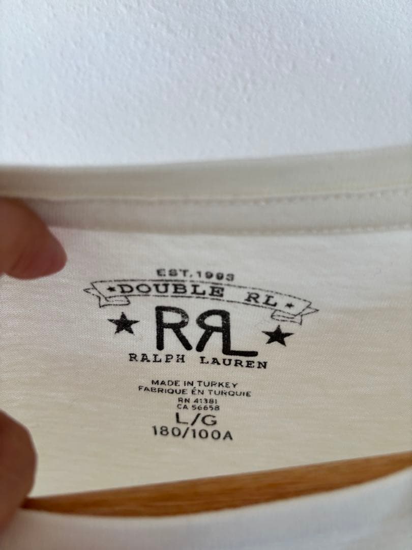 【新品未使用】RRL ランチ ロゴ スウェットシャツ◾️注意事項あり◾️