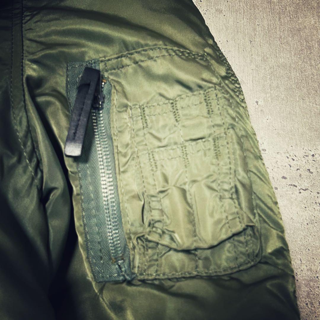 希少 ALPHA n3b 旧タグ ３本タグ usa製 フライトジャケット