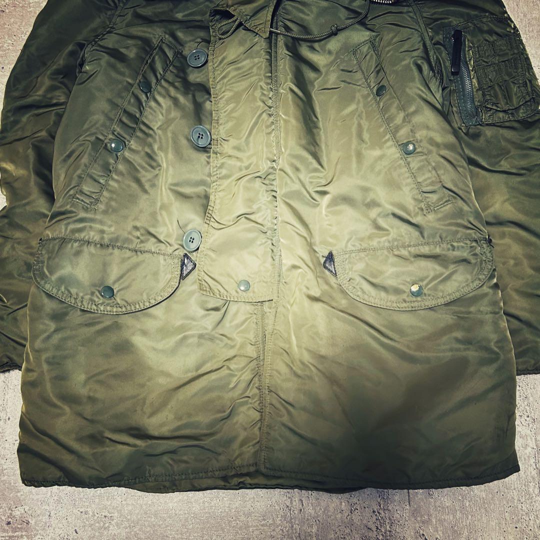 希少 ALPHA n3b 旧タグ ３本タグ usa製 フライトジャケット