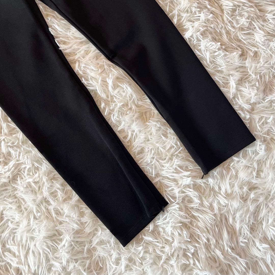 タグ付き✨ ドゥーズィエムクラス Warm Zipレギンスパンツ ブラック 34