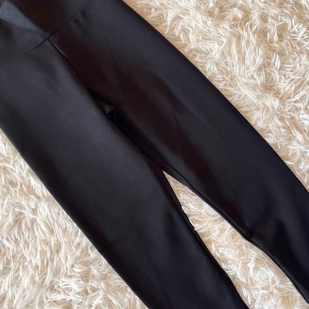 タグ付き✨ ドゥーズィエムクラス Warm Zipレギンスパンツ ブラック 34