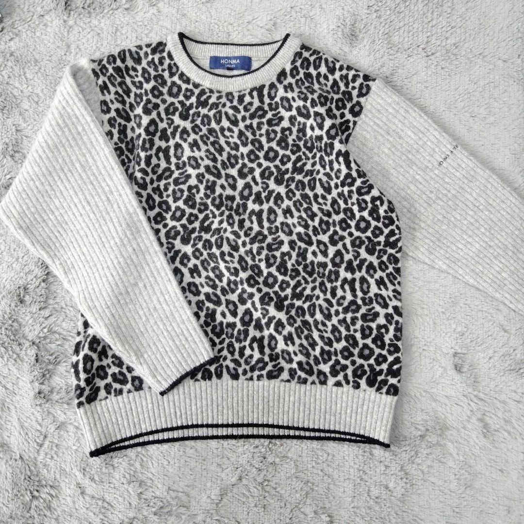 PING&HONMA♡レオパードニット&スカート♡S-M ゴルフスポーツ