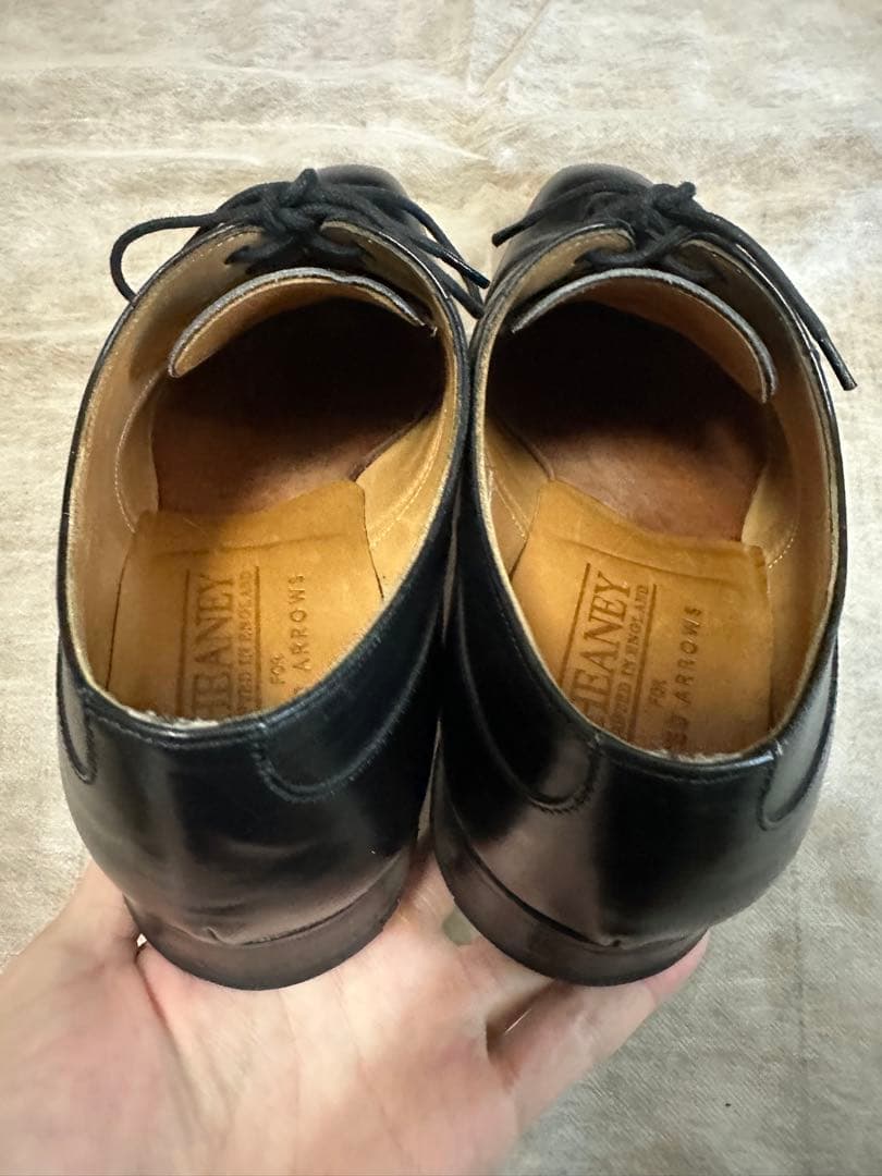 【美品】Cheaneyチーニー ストレートチップ