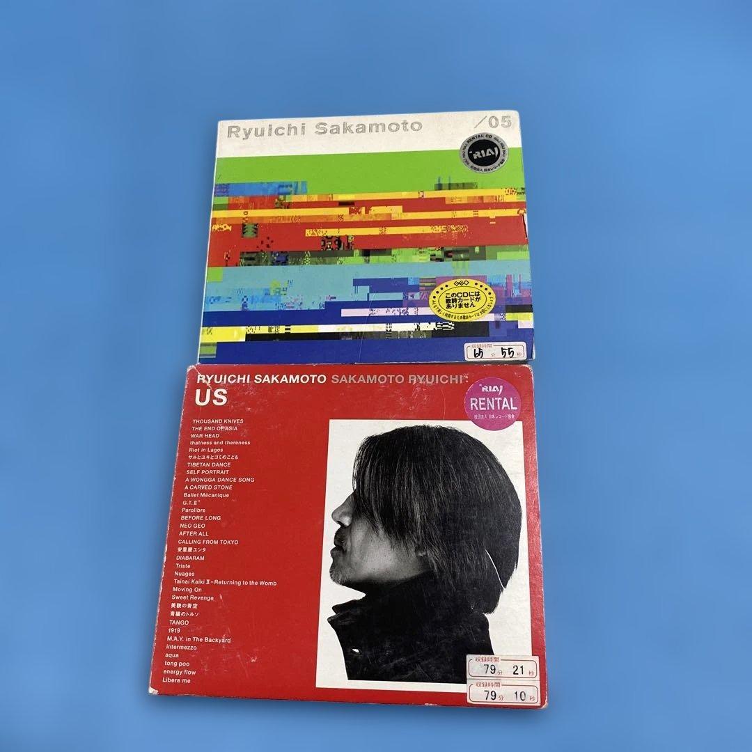 坂本龍ーベストアルバム4枚セット US /UF /CM/TV / 05