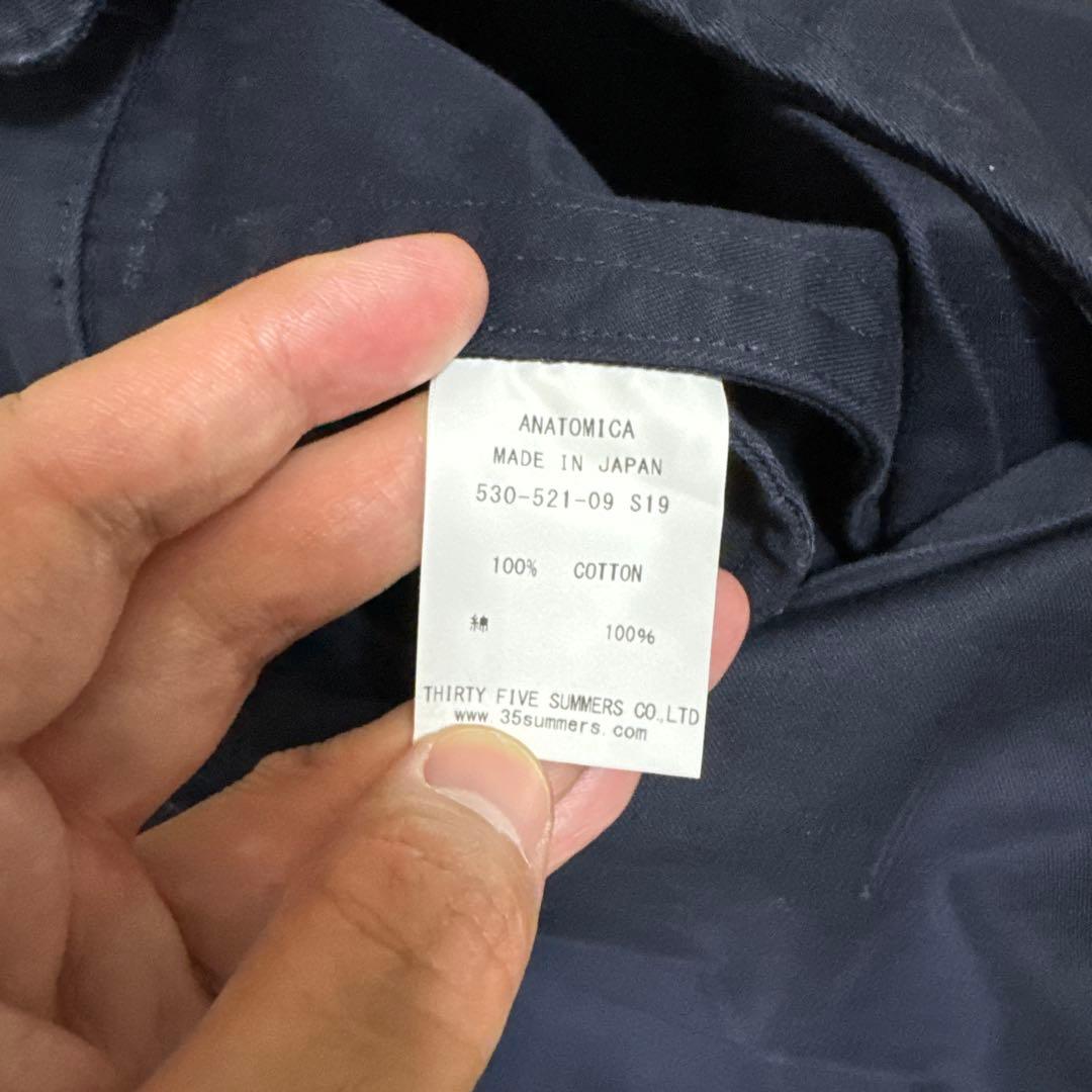 パンツ Anatomica  marine pants