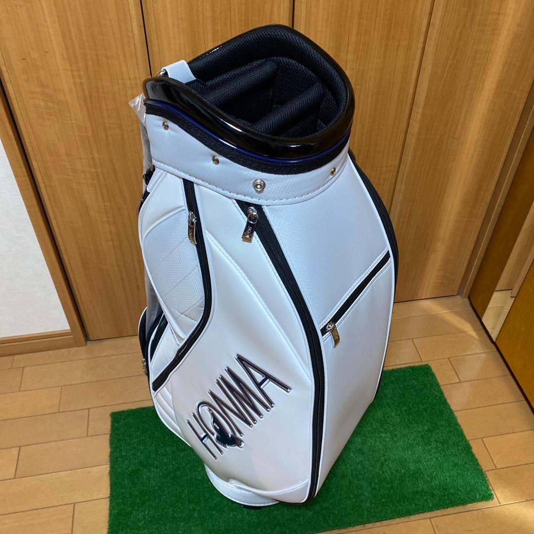 HONMAキャディバッグ　ホワイト