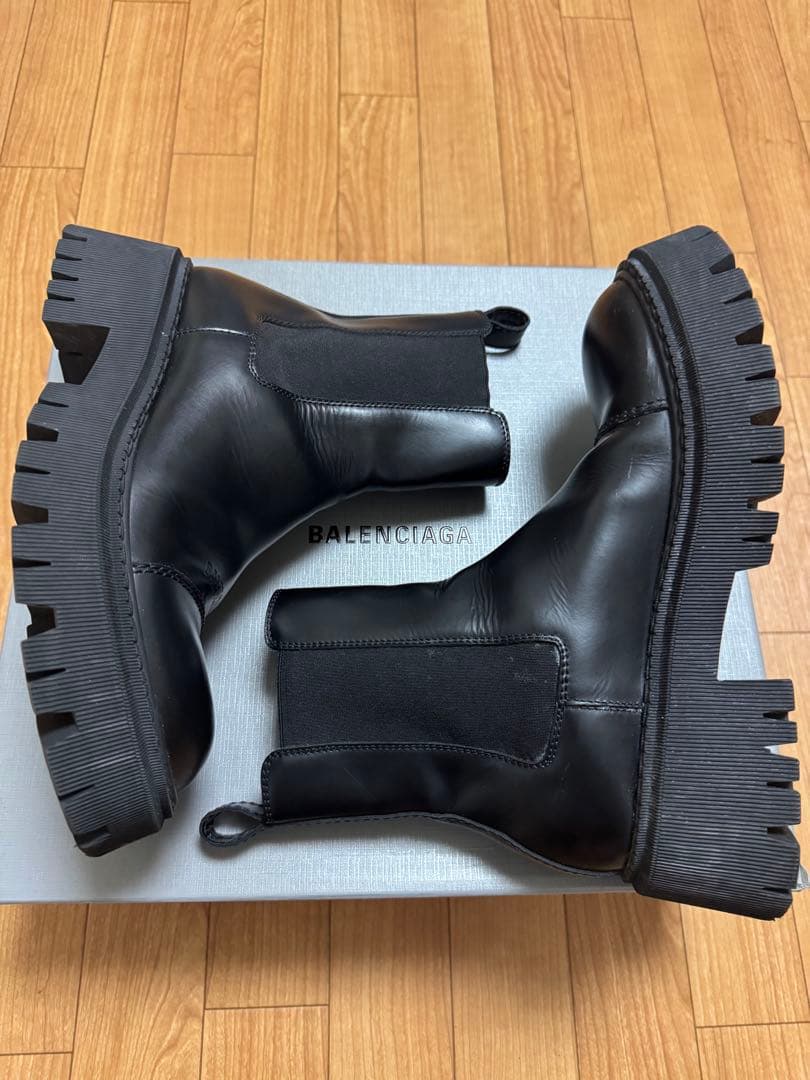 balenciaga tractor bootie ブーツ 39