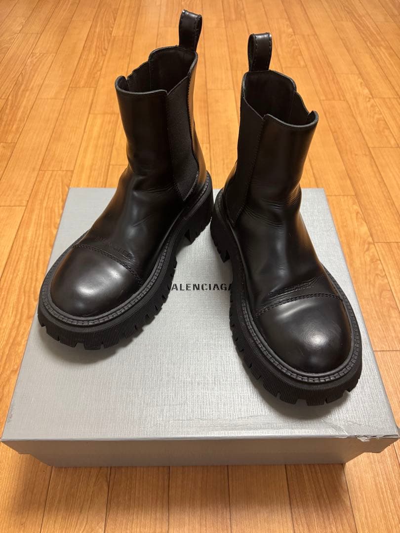 balenciaga tractor bootie ブーツ 39