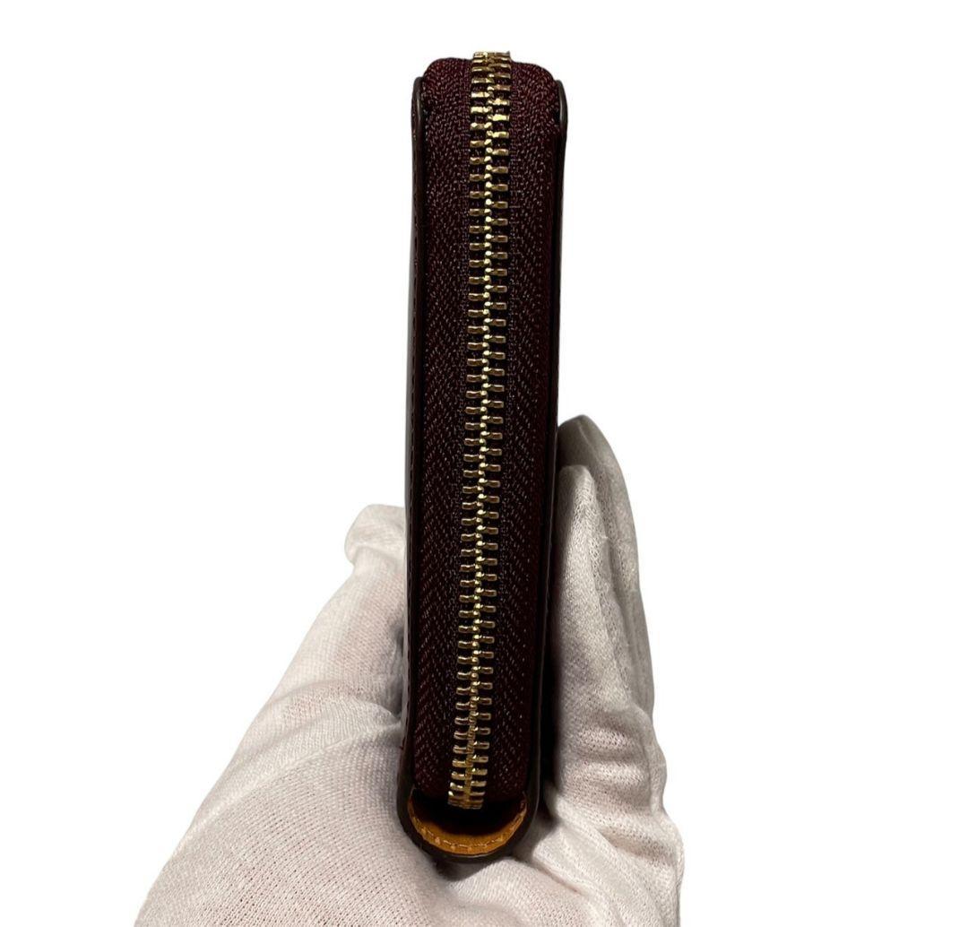 【新品】ROCADO ロカド シェルコードバン 二つ折り財布 馬革 ワインレッド