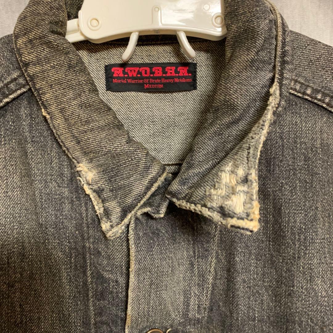 undercover m.w.o.b.h.m ダメージ加工 デニムジャケット