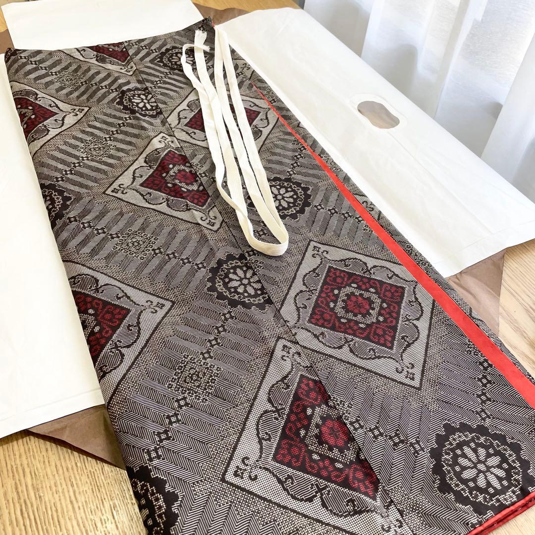 大島紬　リメイク　二部式着物　袷仕立て　Lサイズ