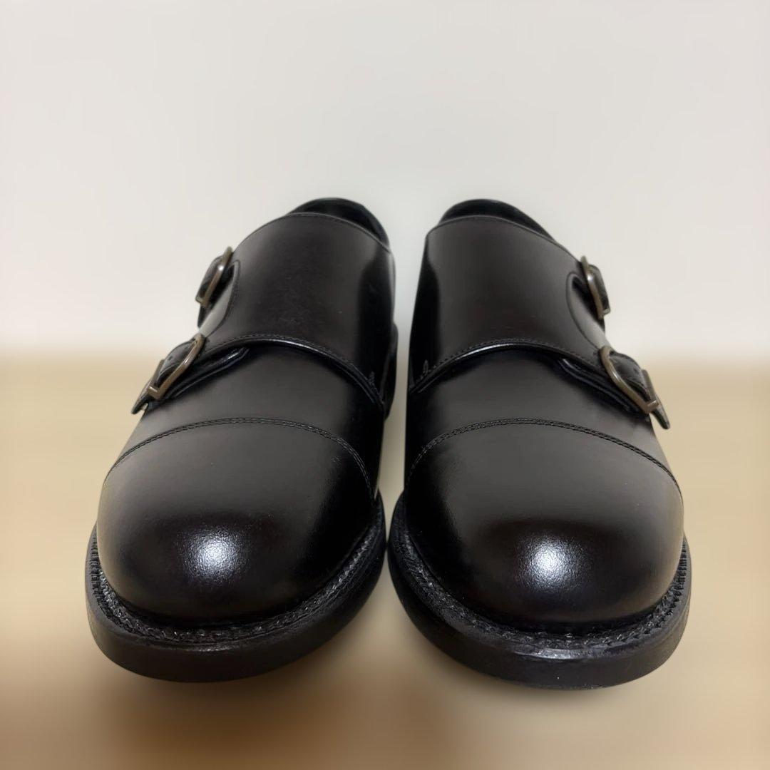 新品未使用　REGAL ブラック ダブルモンクビジネスシューズ　24cm