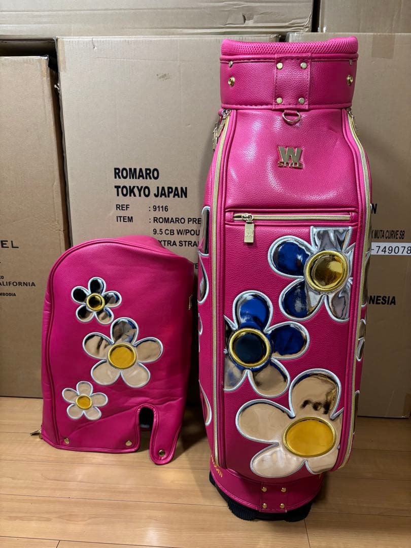 WINWIN STYLE ウィンウィン スタイル キャディバッグ ローズ