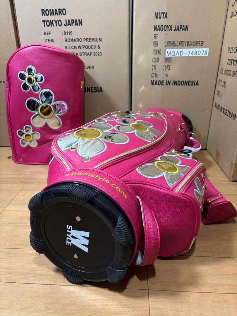 WINWIN STYLE ウィンウィン スタイル キャディバッグ ローズ