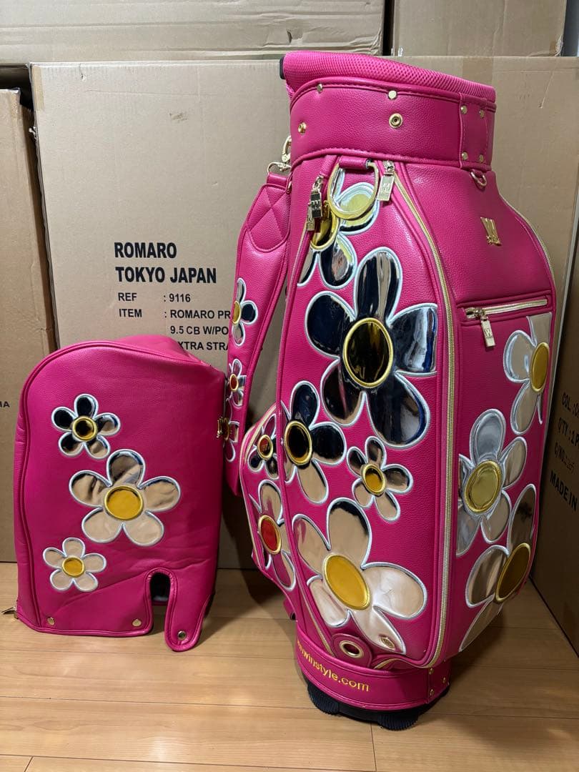 WINWIN STYLE ウィンウィン スタイル キャディバッグ ローズ