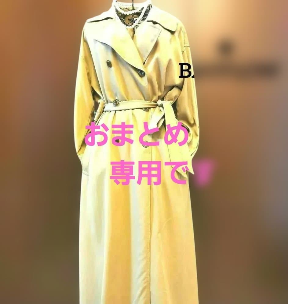 専用です‼️BAYFLOW しなやか レーヨン混のトレンチコート