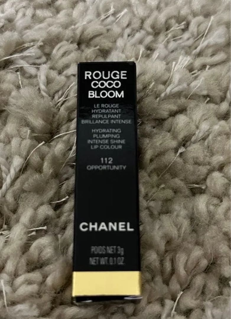 シャネル　ルージュ ココ ブルーム　112オポチュニティー