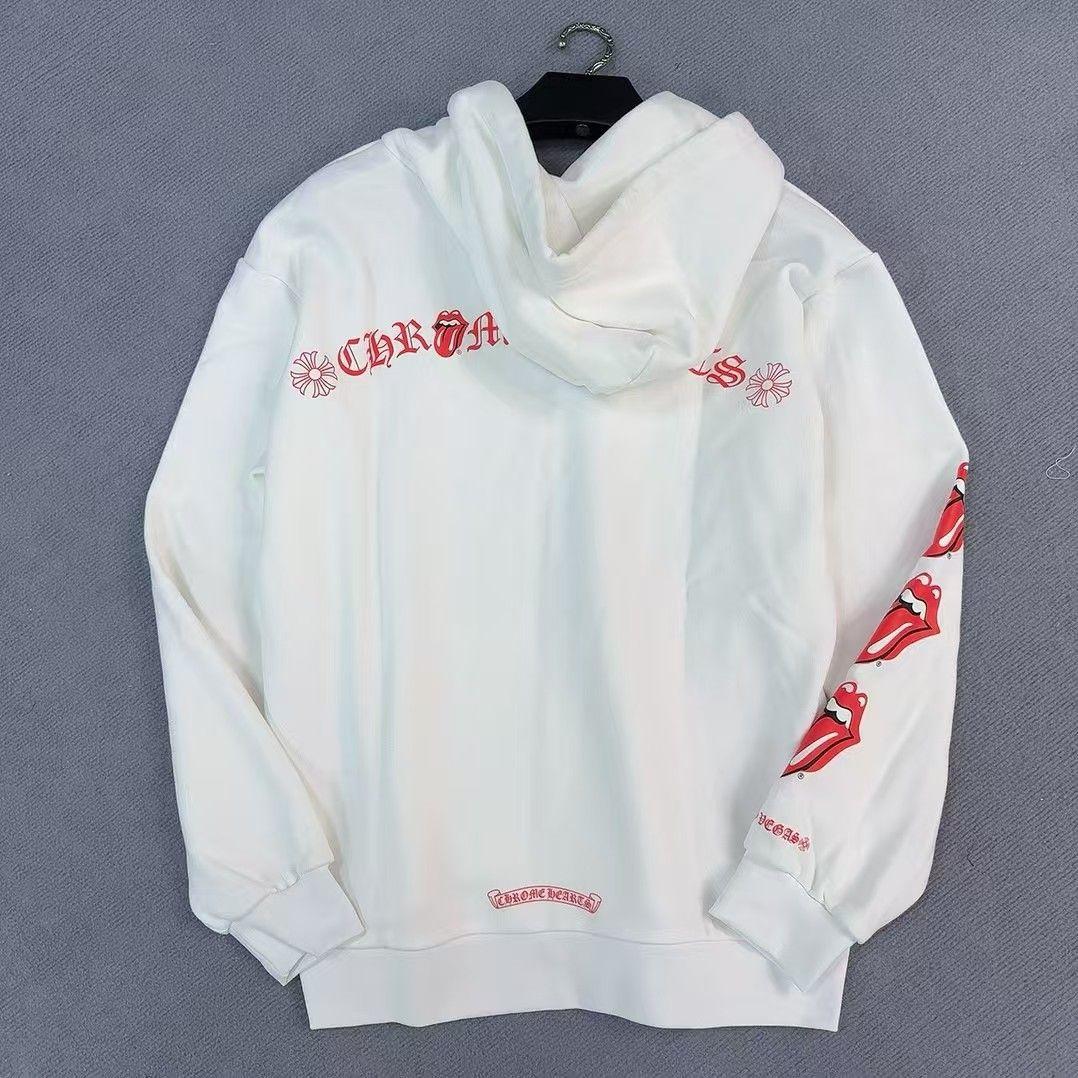 Chrome Hearts ホワイトパーカー 男女兼用