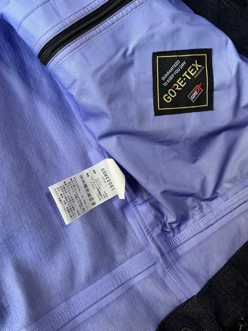 GOLDWIN GWM ゴアテックスデニムジャケット L インディゴ（ID）