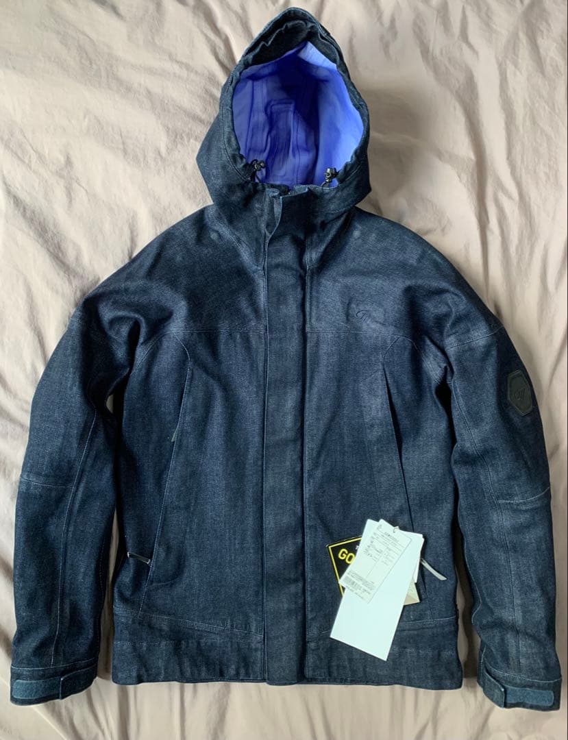 GOLDWIN GWM ゴアテックスデニムジャケット L インディゴ（ID）