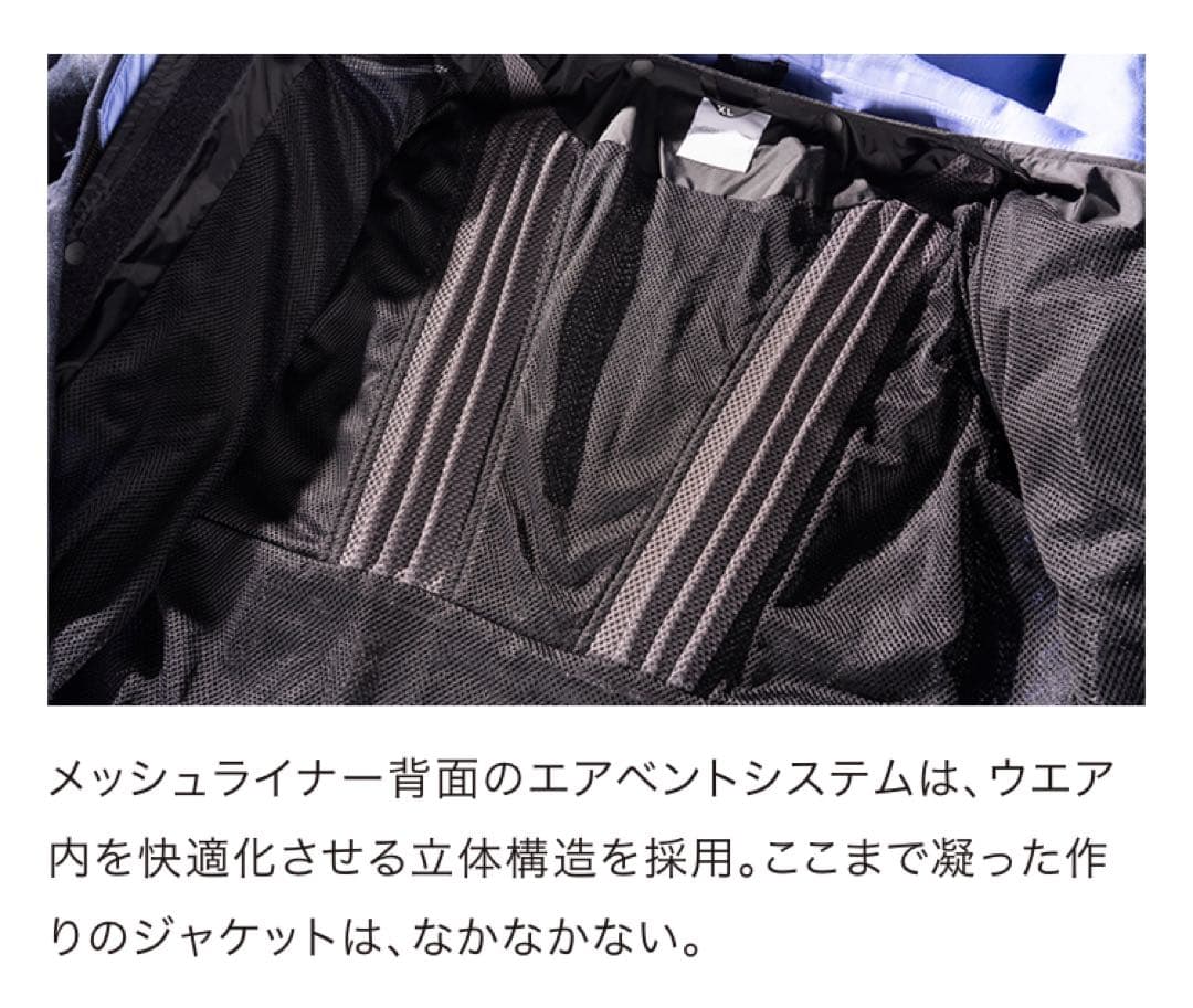 GOLDWIN GWM ゴアテックスデニムジャケット L インディゴ（ID）