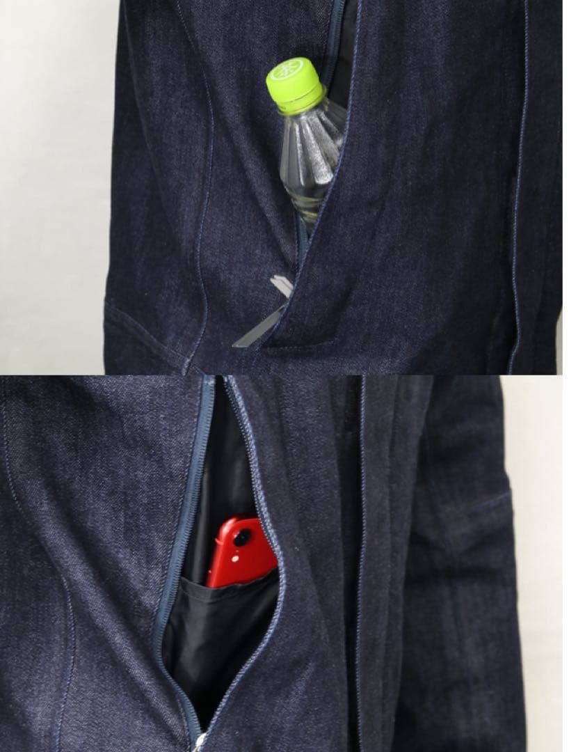 GOLDWIN GWM ゴアテックスデニムジャケット L インディゴ（ID）