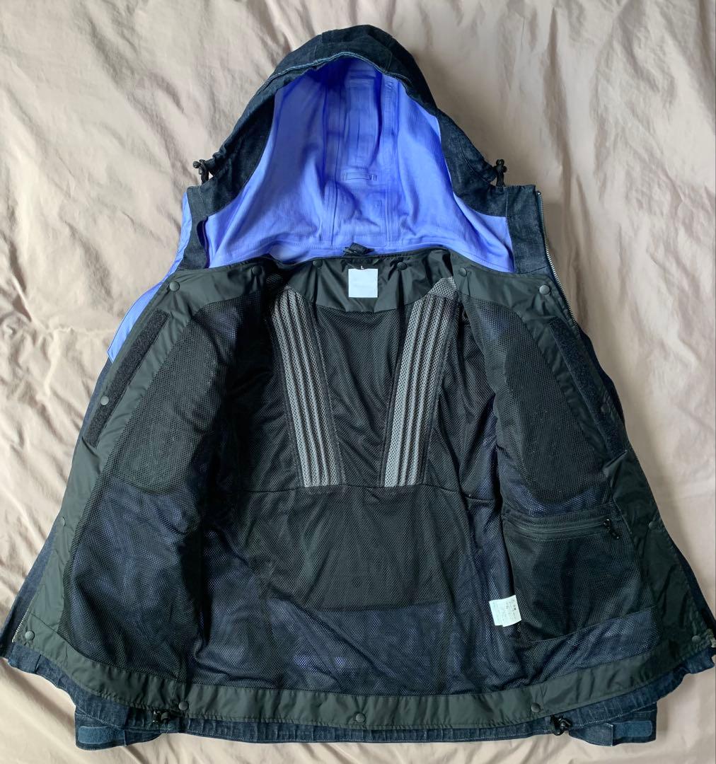 GOLDWIN GWM ゴアテックスデニムジャケット L インディゴ（ID）