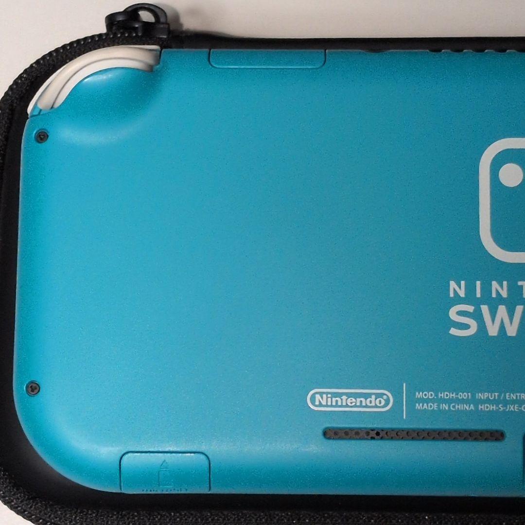 Switch ライト Turquoise ケース付き