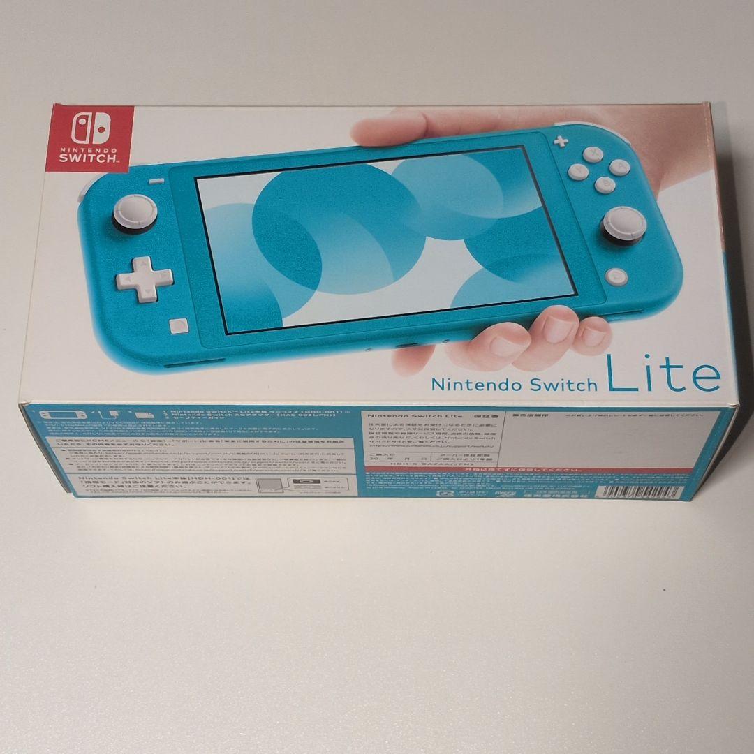 Switch ライト Turquoise ケース付き
