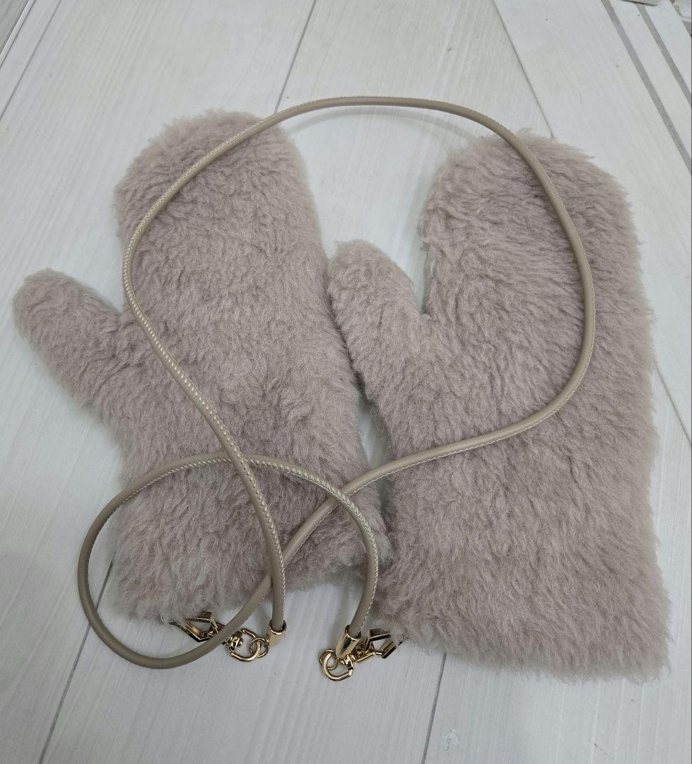 マックスマーラ　テディベアボアミトン