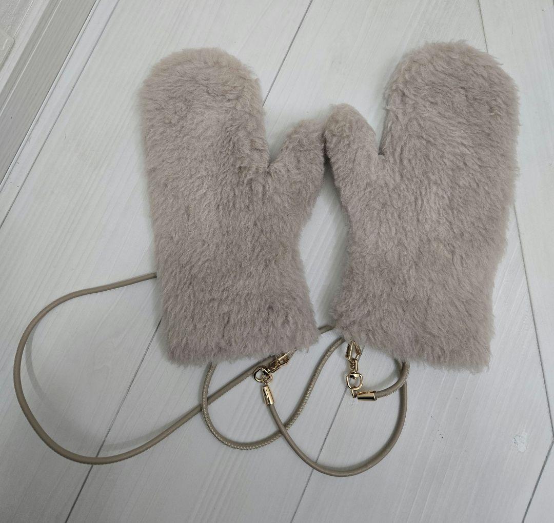 マックスマーラ　テディベアボアミトン