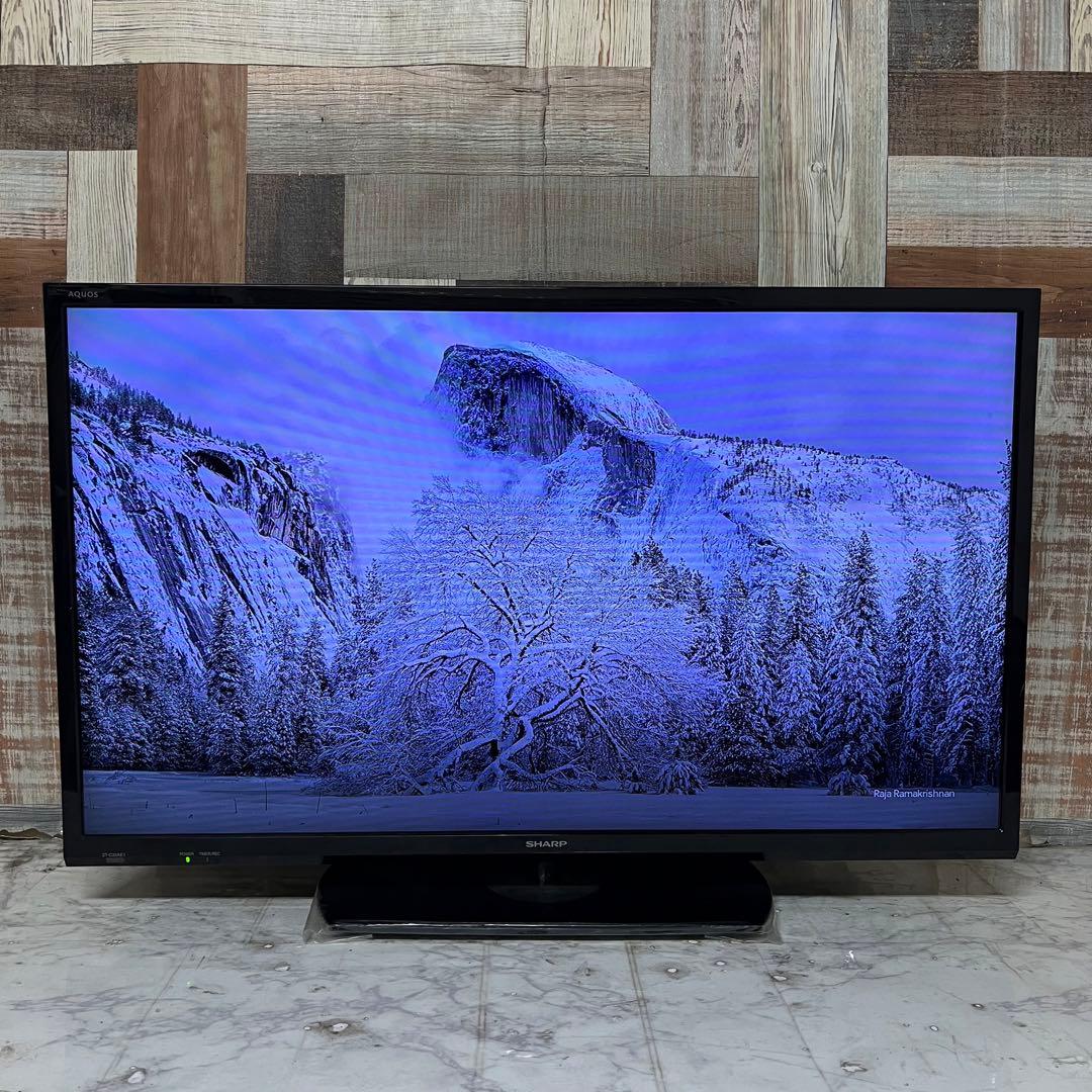即日受渡❣️全国送料込3年前購入シャープ 32V型液晶TV音声くっきりモード搭載