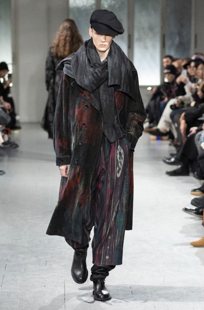 ✨美品✨ヨウジヤマモト プールオム 23AW シワギャバ キャスケット