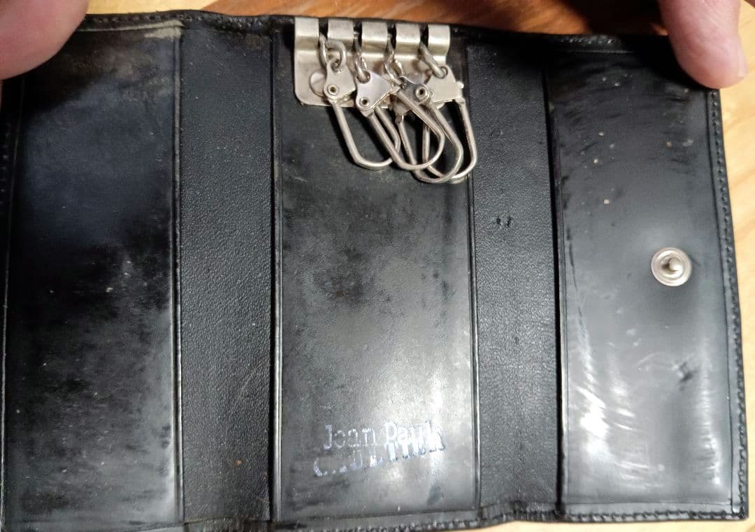 jean paul gaultier ブラックキーケース　財布セット☆