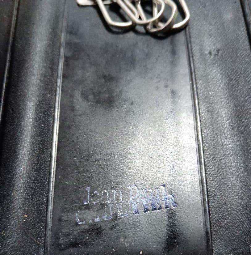 jean paul gaultier ブラックキーケース　財布セット☆