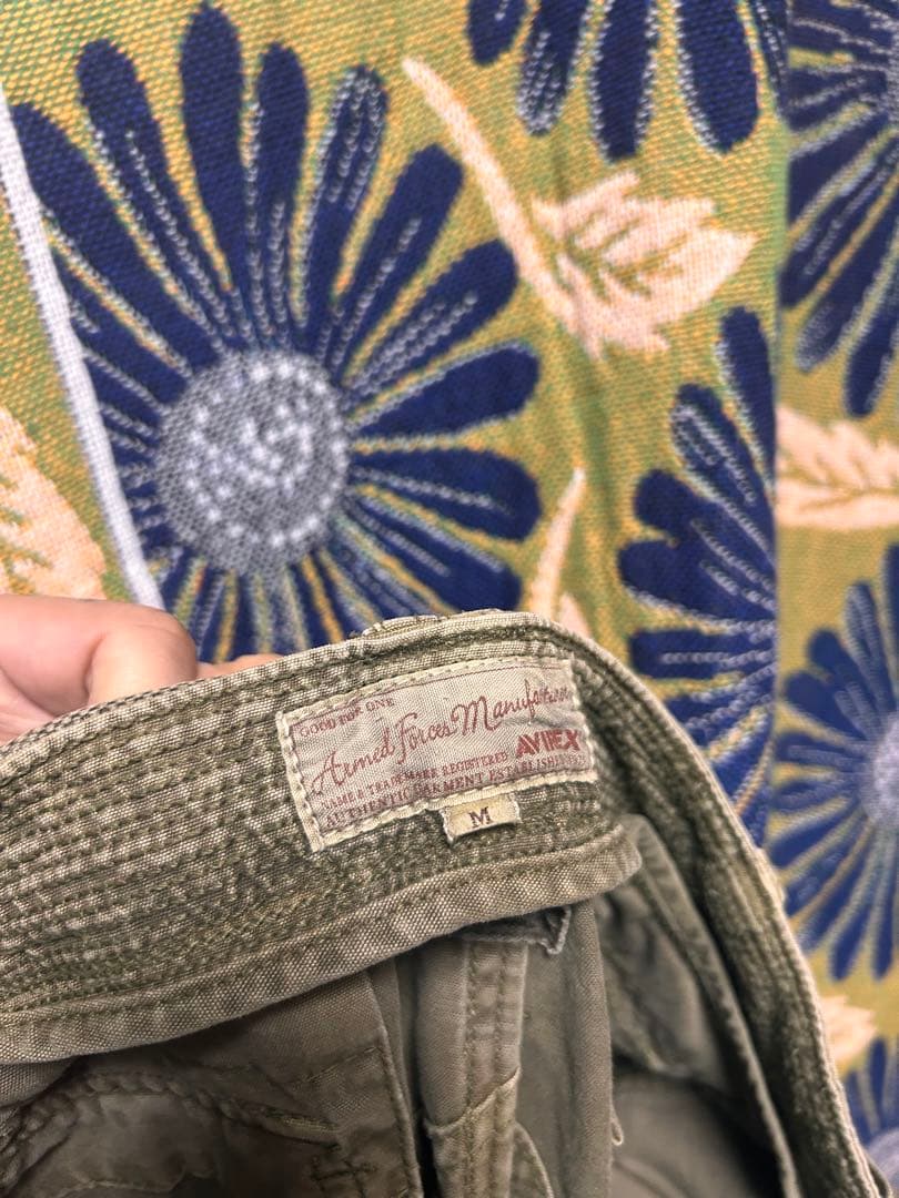 avirex Y2K ギミック　カーゴパンツ　ベルト付き