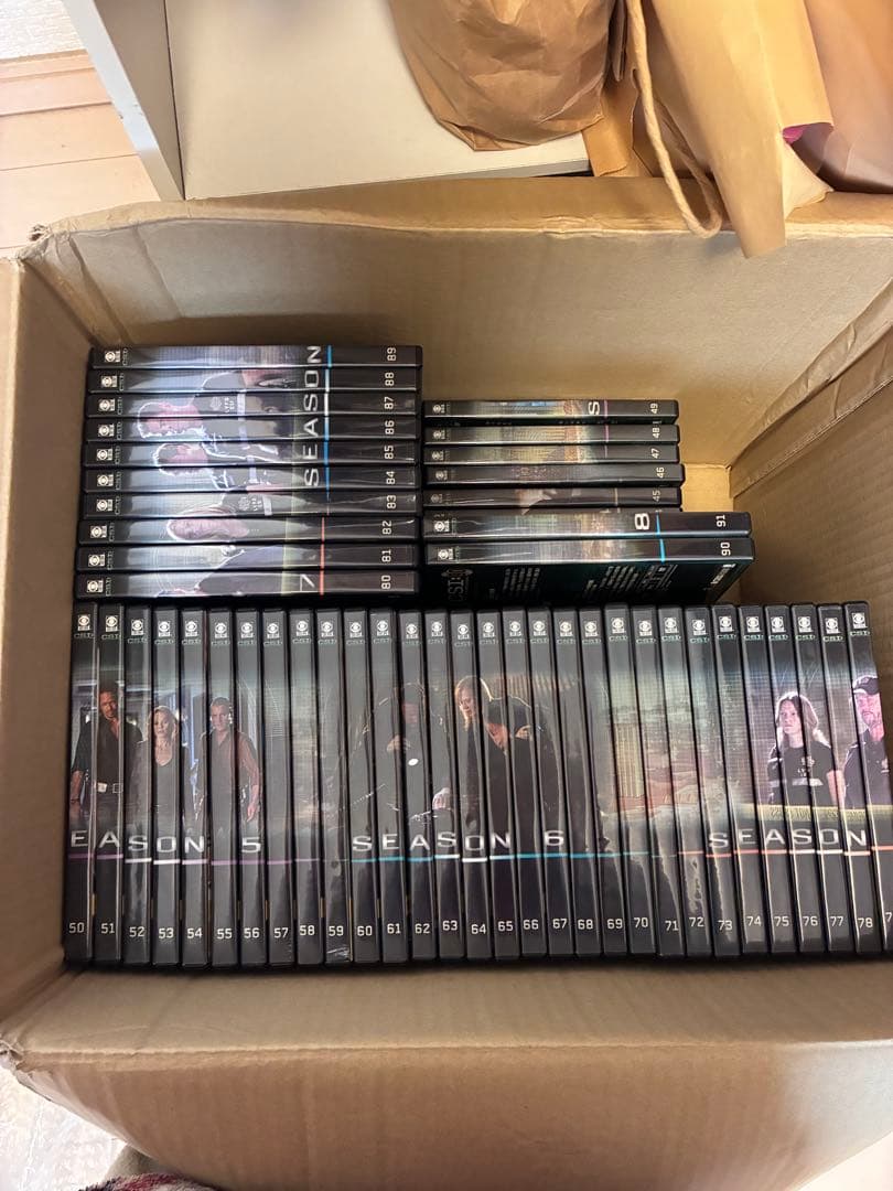 CSI化学捜査班 シーズン1〜8 ディスク91まで