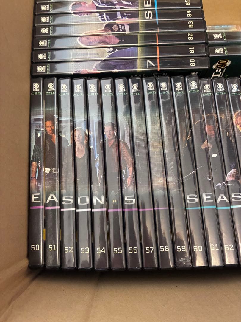 CSI化学捜査班 シーズン1〜8 ディスク91まで