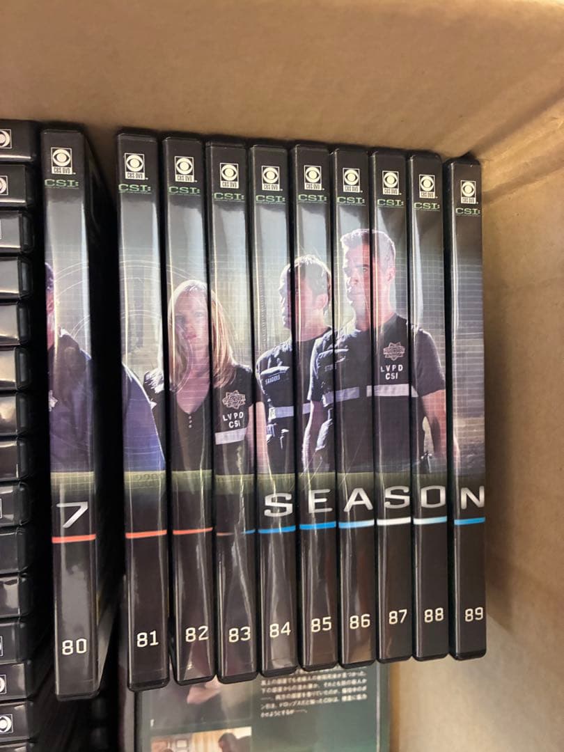 CSI化学捜査班 シーズン1〜8 ディスク91まで