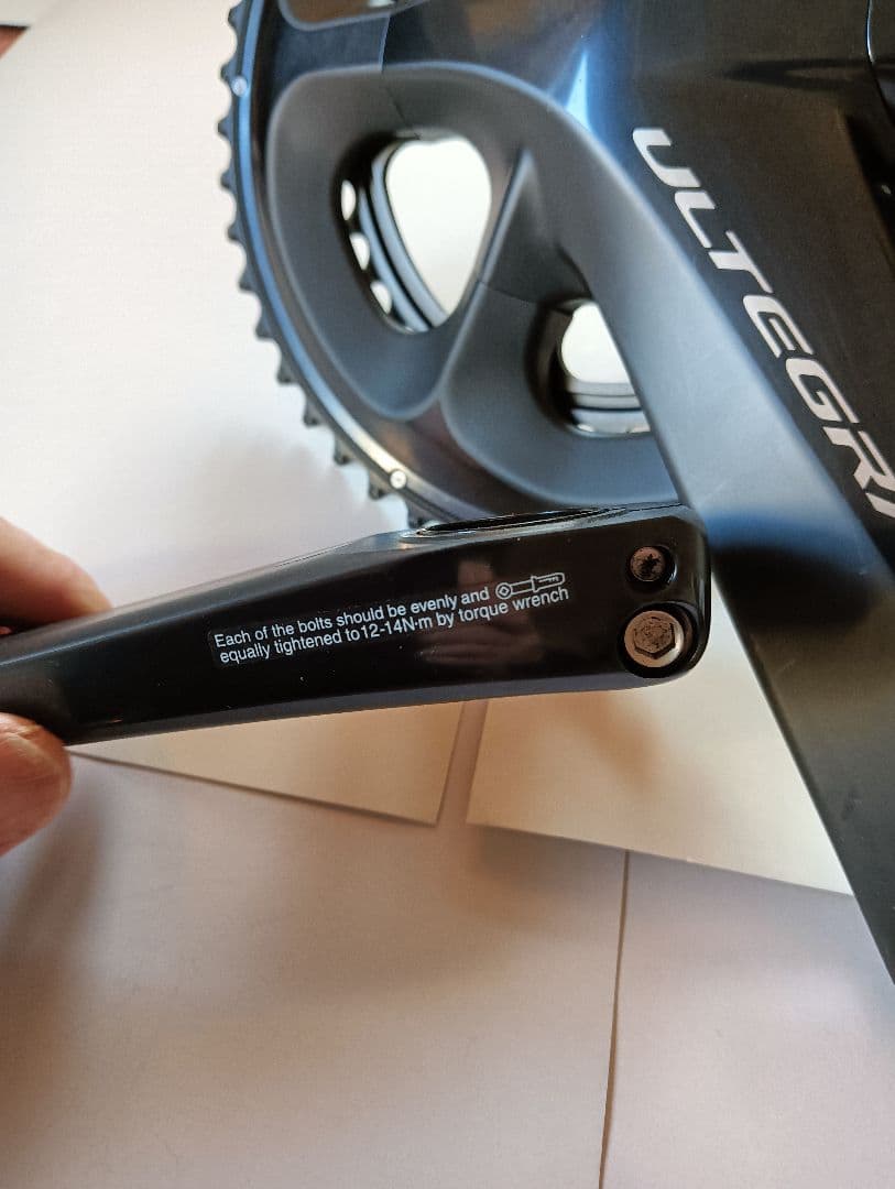 美品 SHIMANO ULTEGRA FC-R8000 50-34 170mm