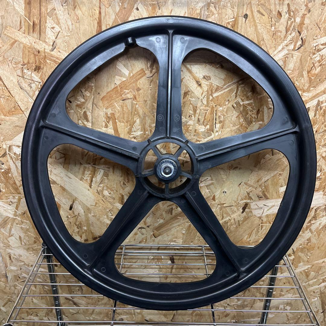 BMX スカイウェイSKYWAY 5本スポーク ブラックホイール オールドBMX