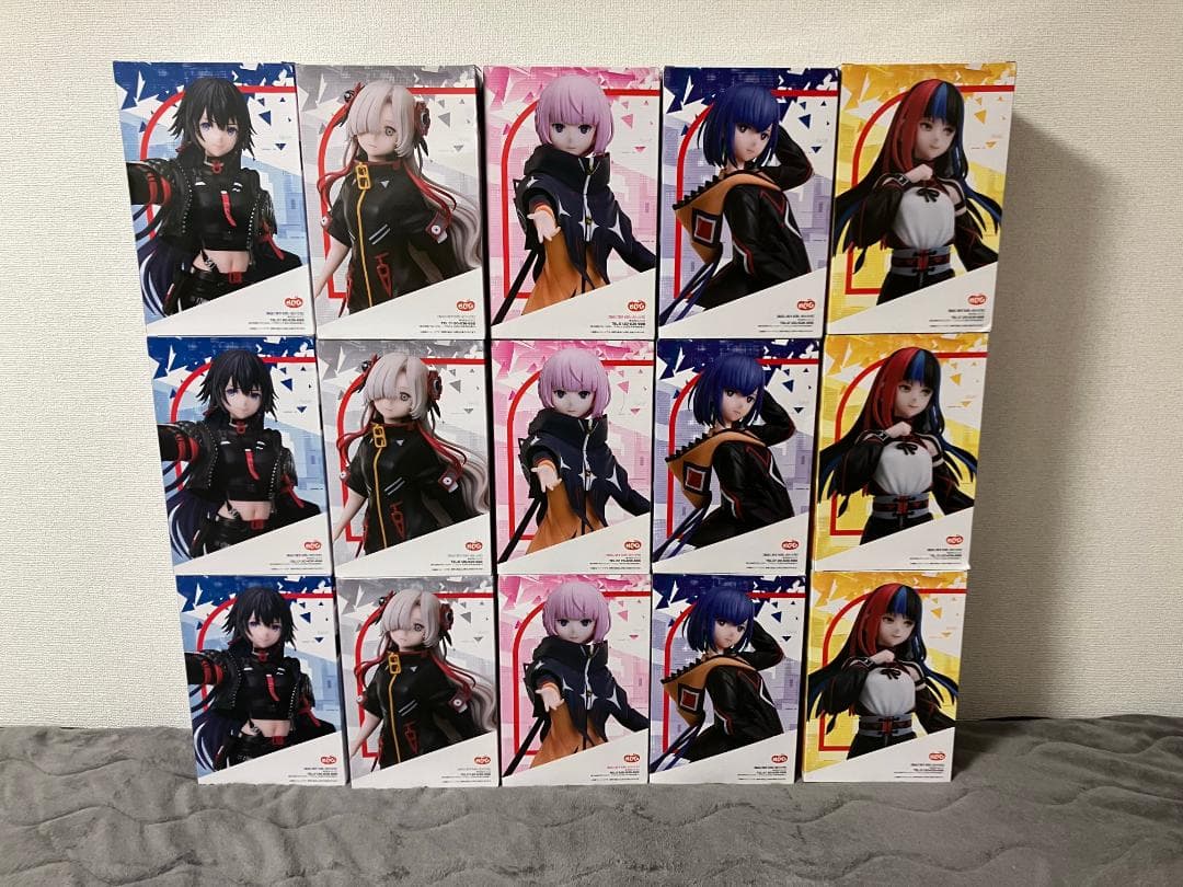 ROUND1限定 神椿市建設中。フィギュア5種×3=15個セット