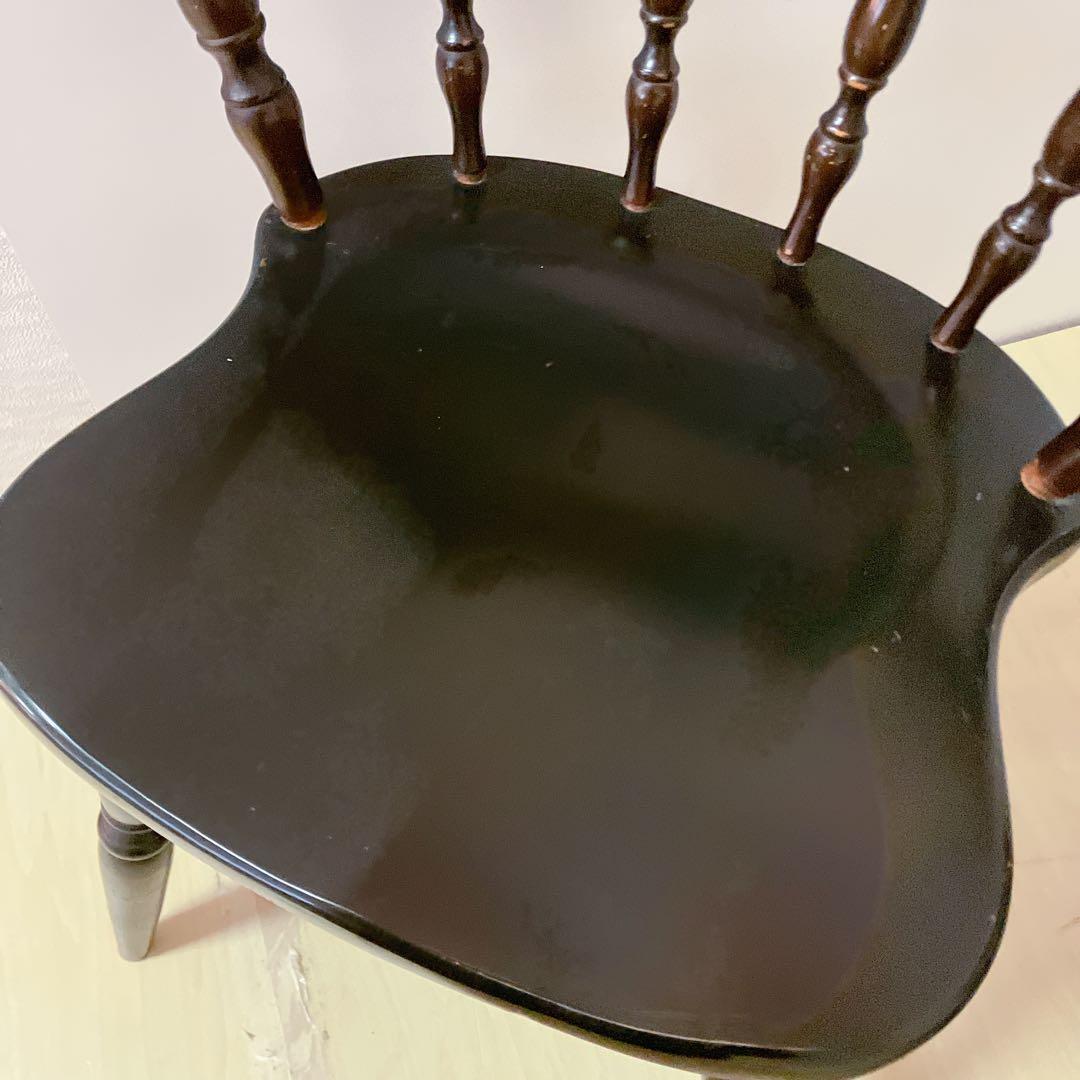 飛騨産業　木製　キャプテンチェア　2脚セット　ダイニングチェア　アームチェア　①