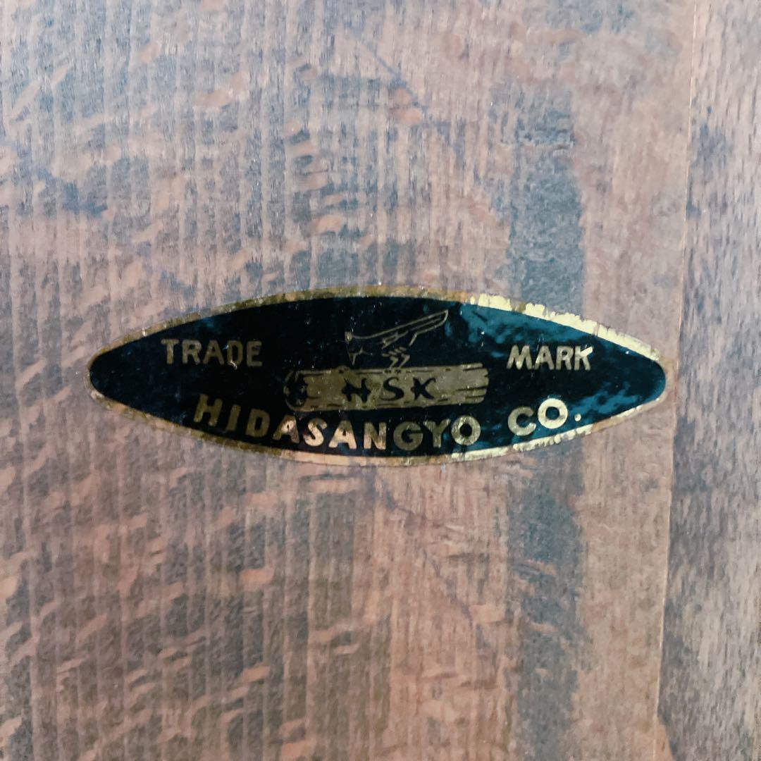 飛騨産業　木製　キャプテンチェア　2脚セット　ダイニングチェア　アームチェア　①