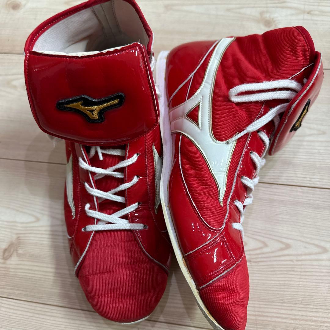 ⭐︎KOKI⭐︎ Mizuno ボクシングシューズ レッド