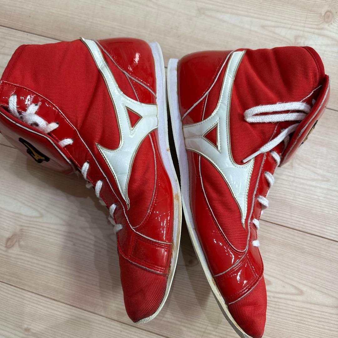 ⭐︎KOKI⭐︎ Mizuno ボクシングシューズ レッド