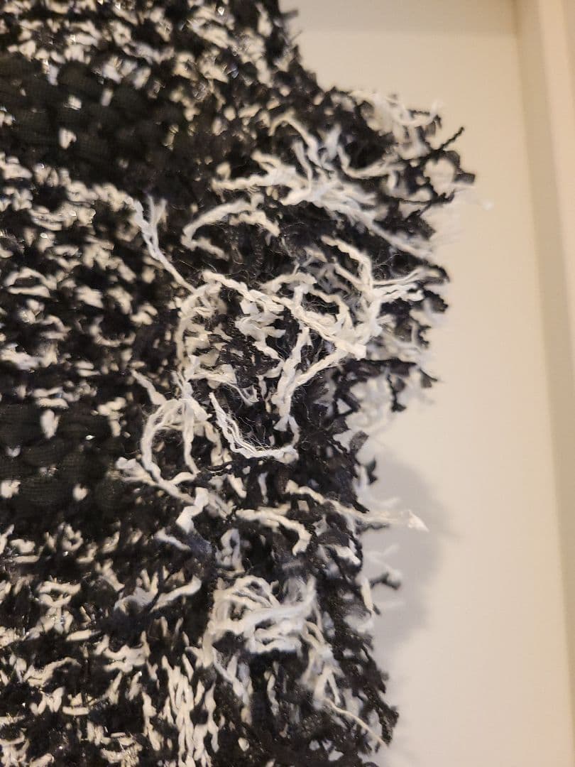 ラメツイード風ベスト