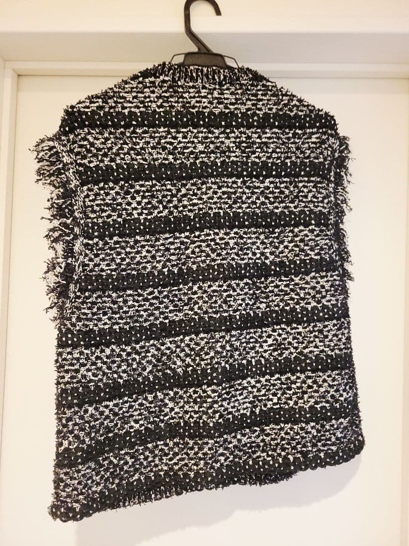 ラメツイード風ベスト