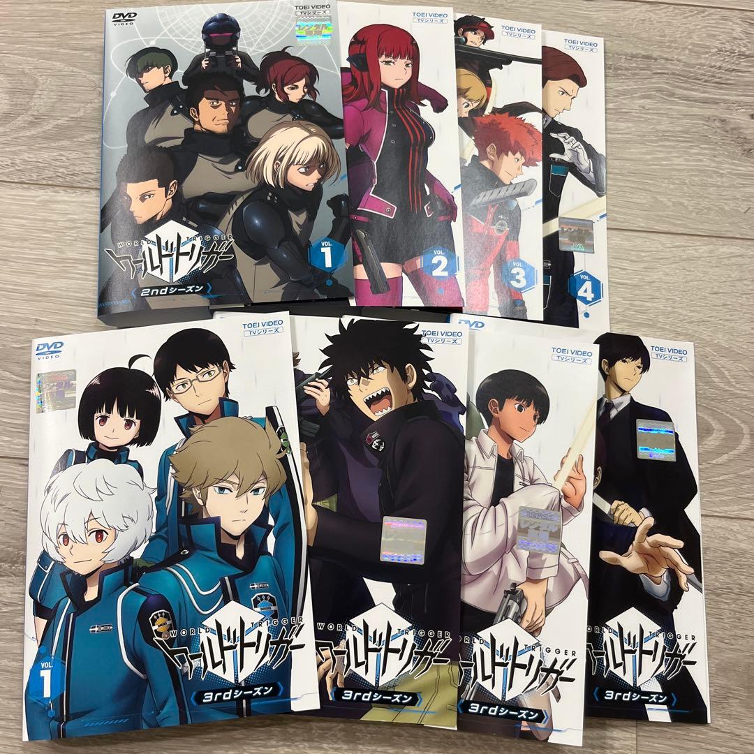 ワールドトリガー 2nd/3rd【2期+3期】DVD 全8巻